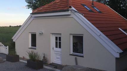 Ferienhaus für 5 Personen, mit Ausblick und Garten in Bunde