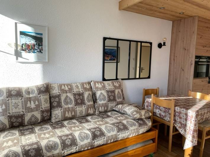 Estudio entero, Apartamento para 4 personas en el centro, con balcón y acceso directo a las pistas in Les Menuires, Saint-Martin-de-Belleville