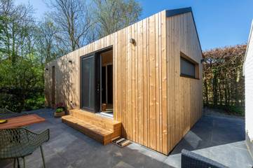 Ferienhaus für 2 Personen, mit Terrasse und Balkon/Terrasse in Zoutelande
