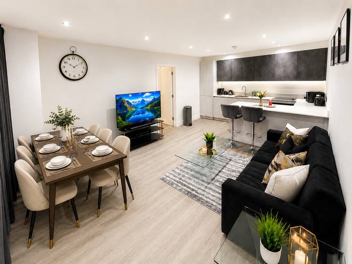 Holiday apartment for 7 people, with Garden in London