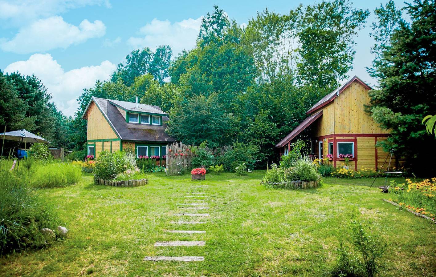 Holiday home for 6 people with sauna in Tuchola Forest
