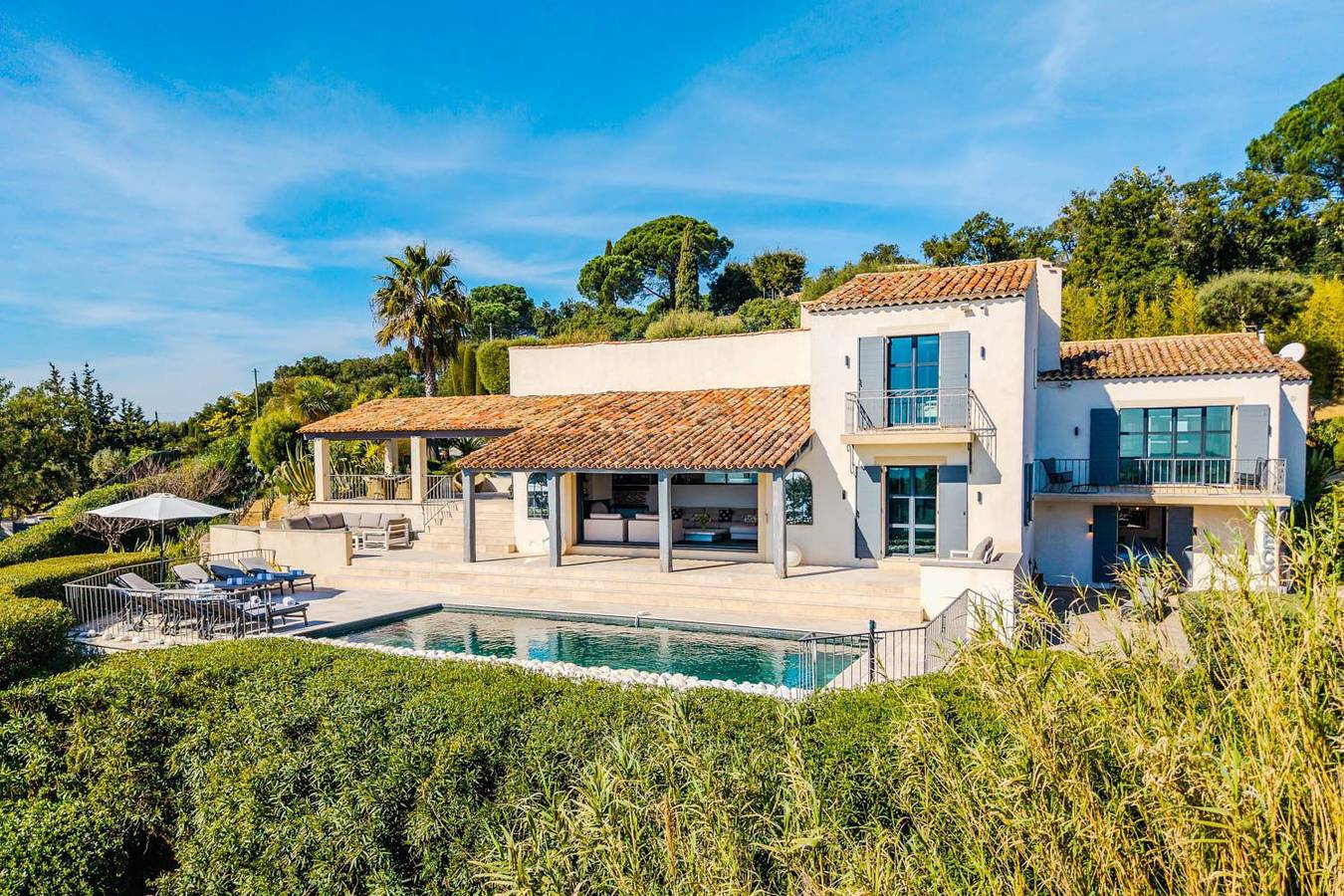 Villa voor 8 Personen in Grimaud, Draguignan en omgeving