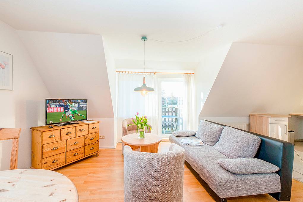 Ganze Ferienwohnung, D 066.033A - Ferienhaus Sanddorn, Fewo Stranddistel in Prerow, Fischland - Darß - Zingst