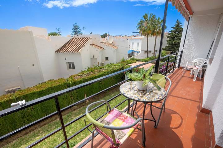 Hel lejlighed, Ferielejlighed for 4 personer med have in Playa de Burriana, Nerja