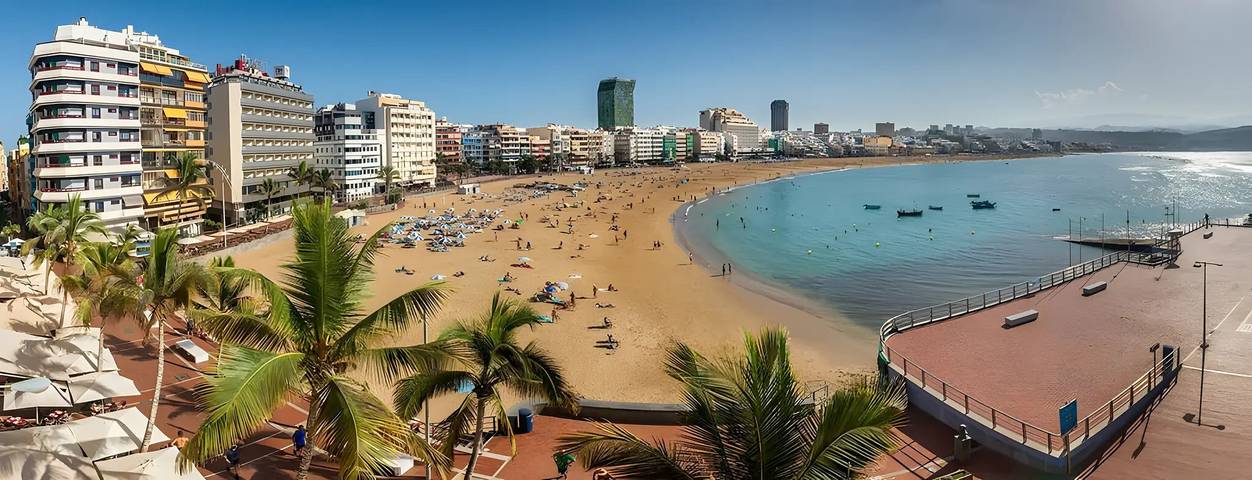 Hel enrumslägenhet, Studio för 2 Personer in Las Palmas, Norra Gran Canaria