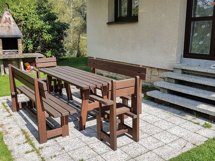 Ferienhaus für 8 Personen, mit Balkon und Terrasse sowie Garten in Nordböhmen - 3