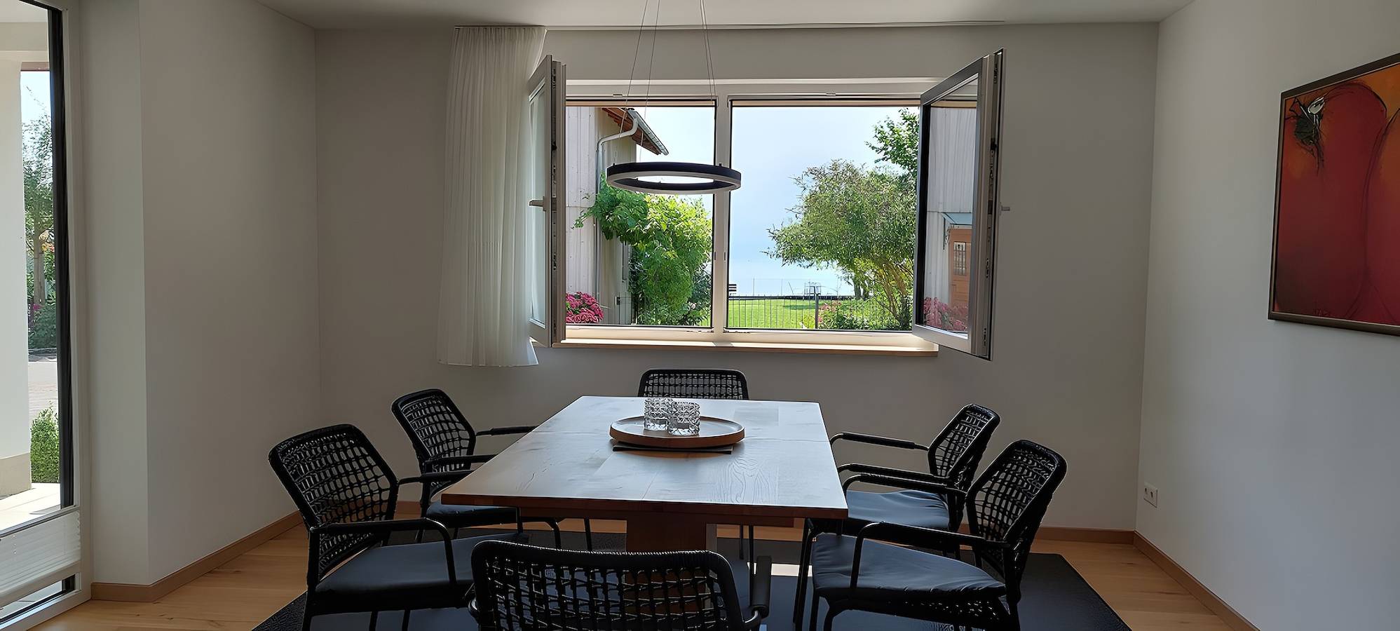 Appartement 'Haus Am See' met uitzicht op het meer, privéterras en wifi, foto 7