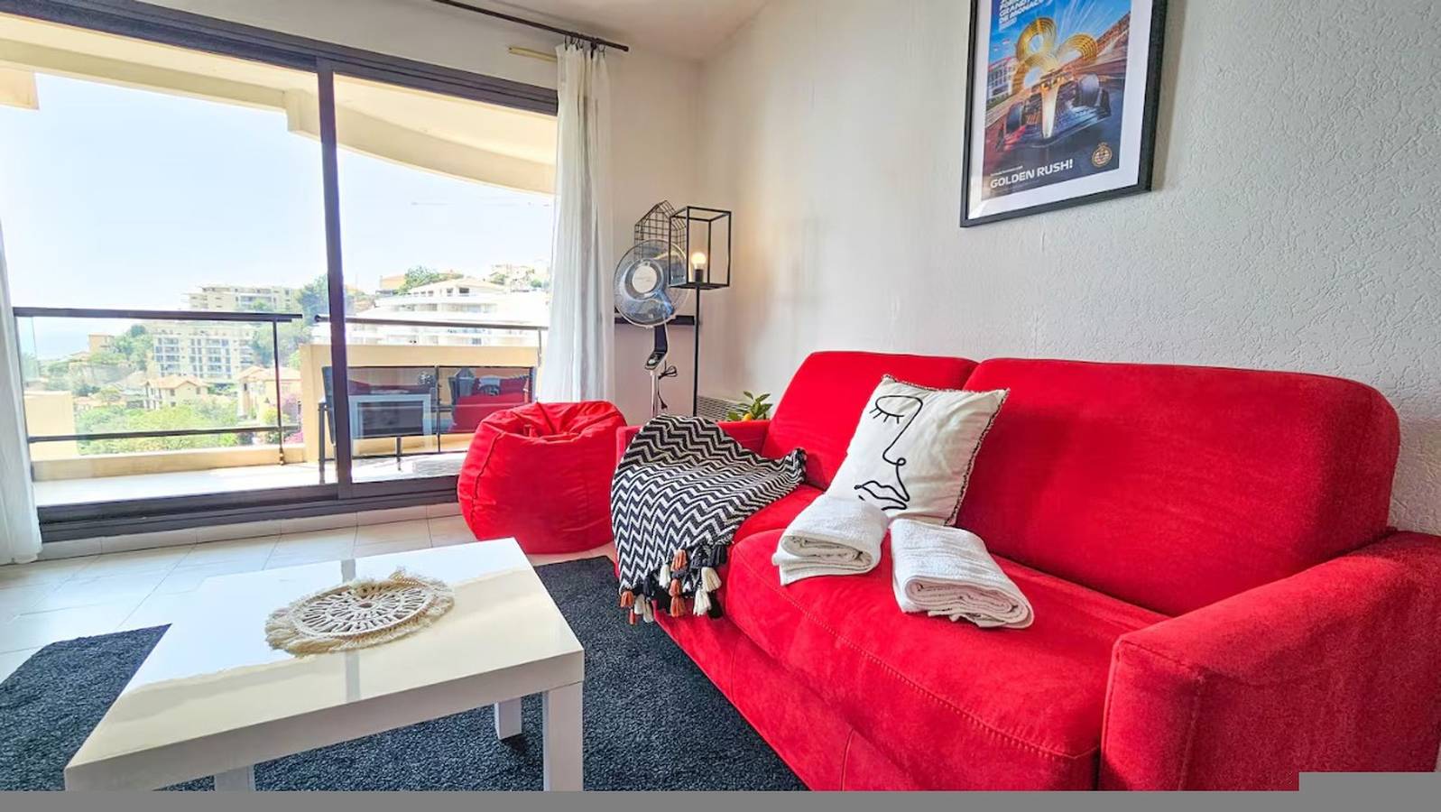 Apartamento entero, 1Br • Sea & Monaco View • Terrace in Beausoleil, Nizza Region