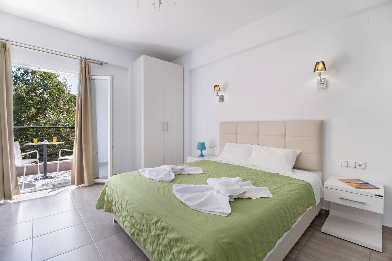 Helt studio, Studio Apartment 'Deluxe 2 Adults - C' with Shared Terrace, Wi-Fi and Air Conditioning in Anthousa, Preveza Prefektur