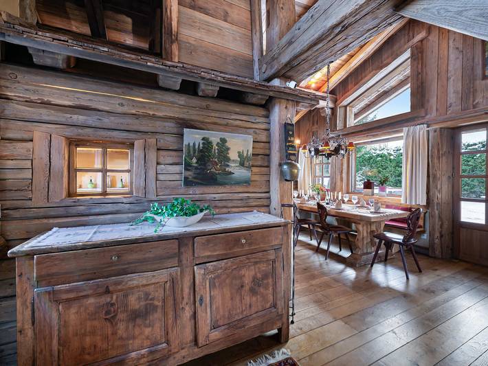 Chalet pour 12 personnes, avec sauna ainsi que terrasse et jacuzzi à Megève - 3