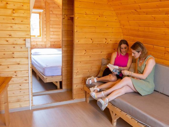Camping Altomira  - Tiny house 4 personen - Cabaña in Navajas, Castellón Provinz