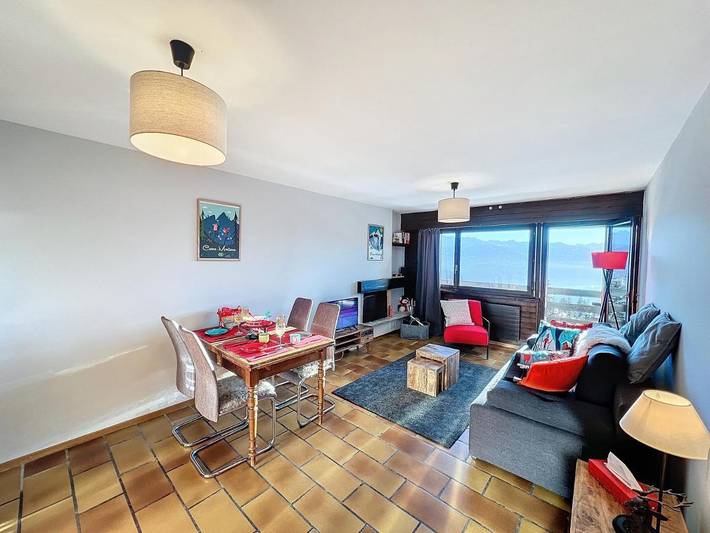 Gîte pour 6 personnes, avec sauna ainsi que balcon et vue, animaux acceptés à Icogne - 3
