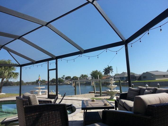 Villa für 4 Personen, mit Whirlpool und Terrasse sowie Garten in Cape Coral