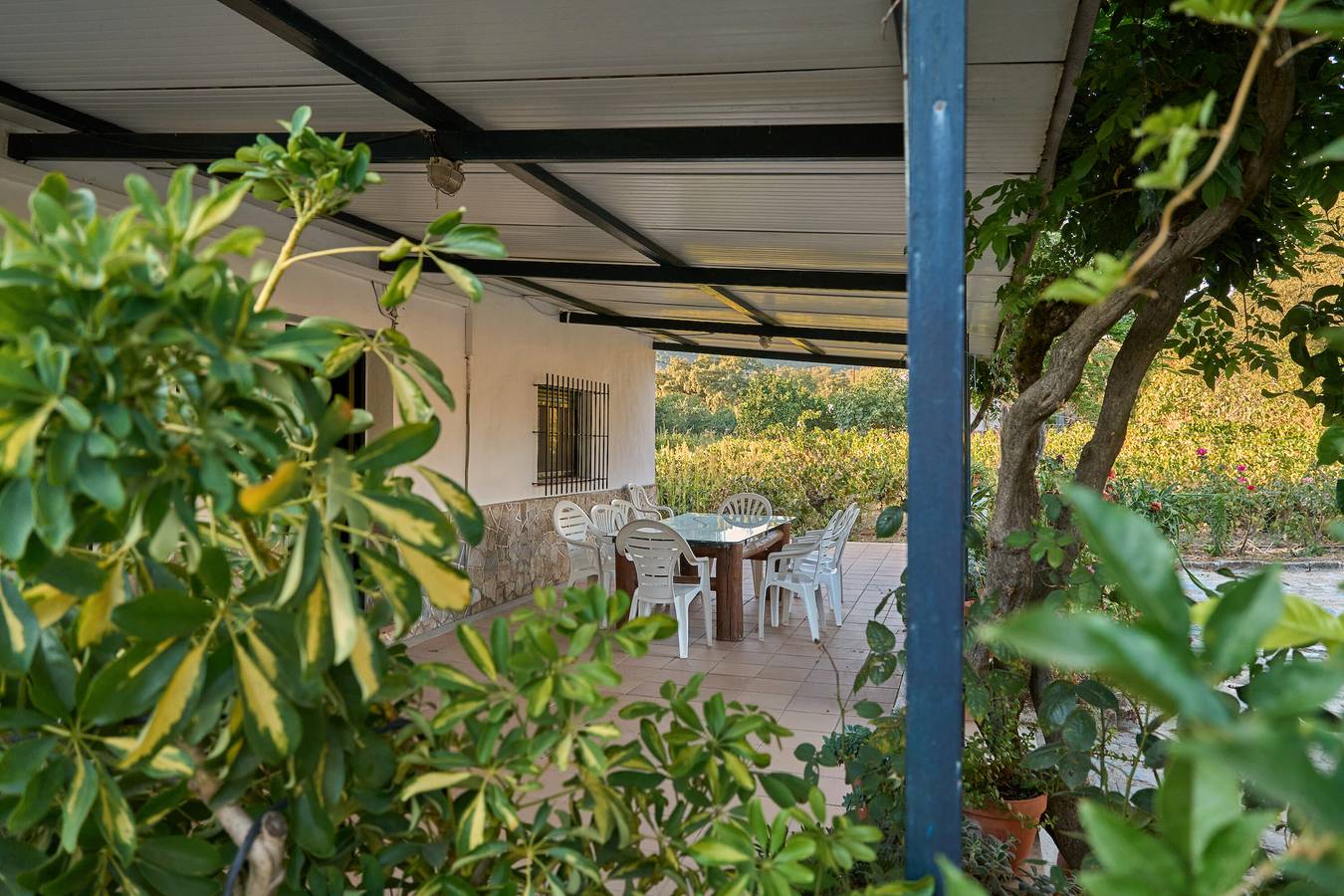 Maison de vacances 'Huerta del Sol' avec piscine privée, balcon et climatisation in Aracena, Sierra de Aracena y Picos de Aroche