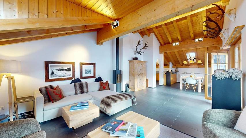 Ferienwohnung für 7 Personen, mit Ausblick und Balkon, mit Haustier in Zuoz