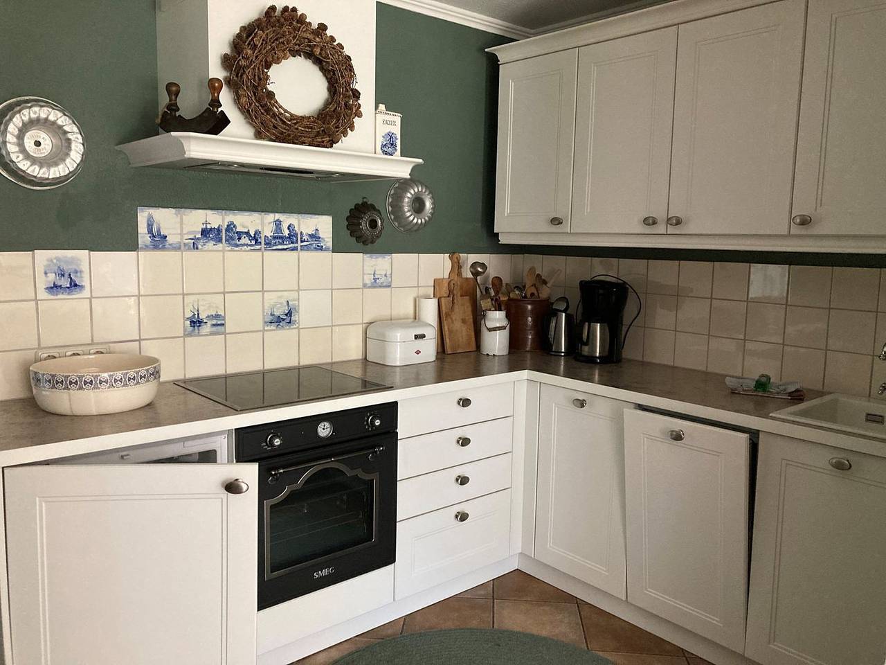 Ganze Wohnung, Romantisch und ruhig gelegen am Bodden- Ferienwohnung Wildrose in Wieck am Darß, Fischland - Darß - Zingst