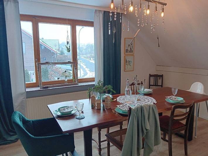 Ferienwohnung für 7 Personen, mit Balkon und Terrasse sowie Garten in Hilders - 4