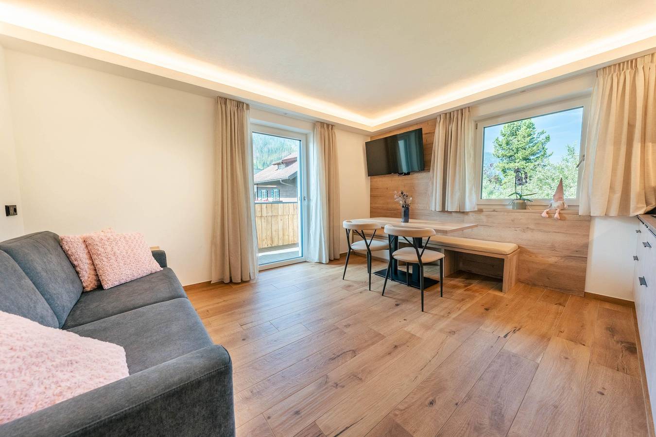 Ganze Ferienwohnung, Appartement/Fewo, Dusche, Wc, 1 Schlafraum in Villgratner Berge, Sillian