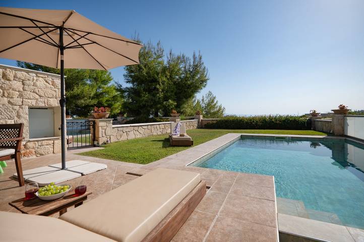 Bungalow für 4 Personen, mit Ausblick und Garten in Chalkidiki - 4