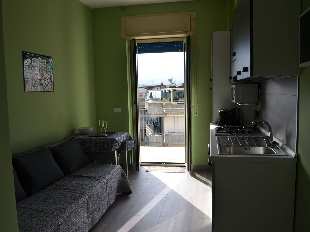 Appartement entier, Wohnung 'Suite Etna' in Strandnähe in Fondachello, Province de Catania
