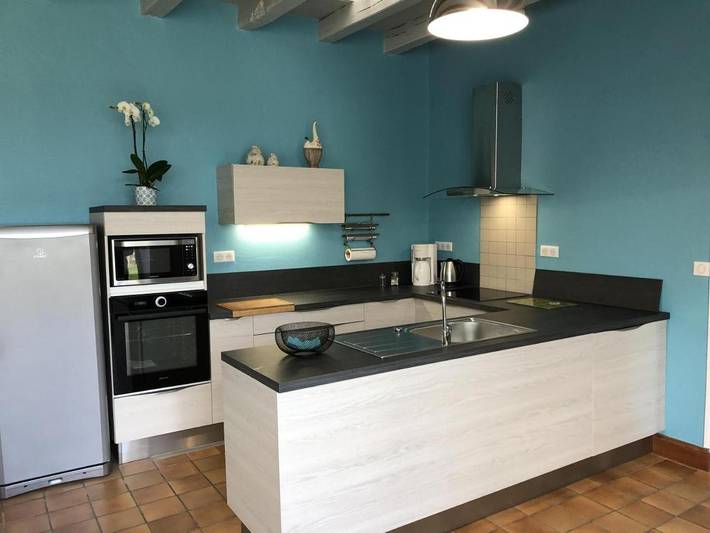 Location de vacances pour 10 personnes, avec jardin à Aslonnes