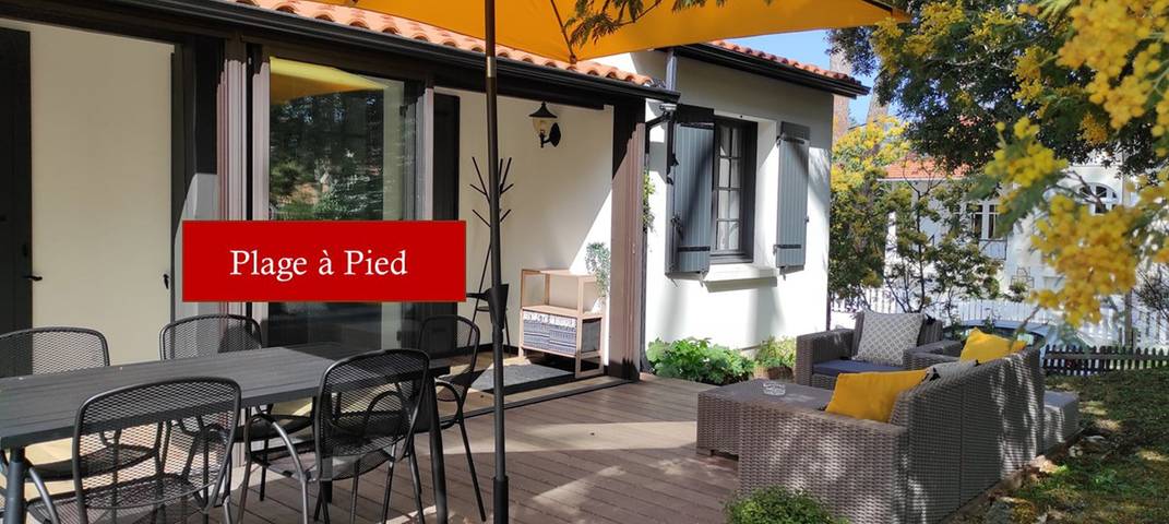 Gîte pour 5 personnes, avec jardin et terrasse
