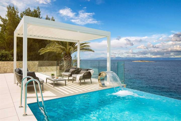 Villa per 8 persone con balcone in Blatta Croazia, Korcula