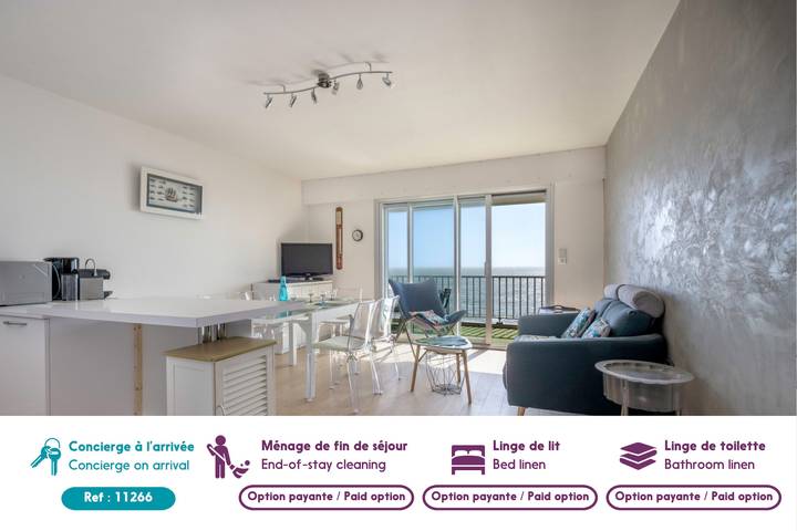 Ferienwohnung für 6 Personen, mit Meerblick und Balkon in La Baule-Escoublac - 3