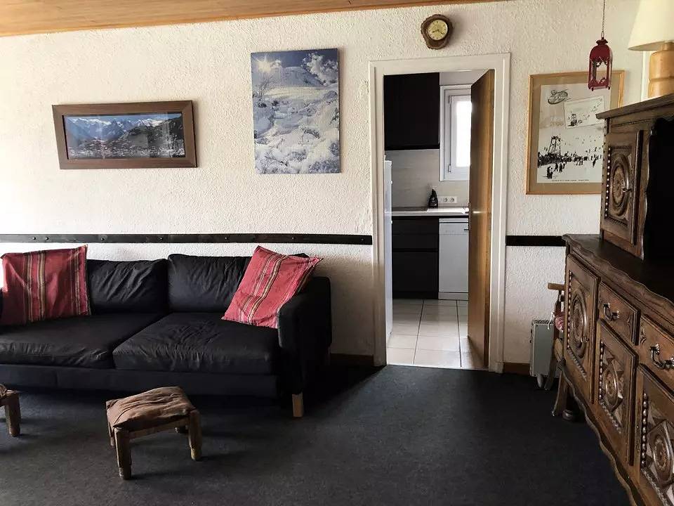 Ganze Wohnung, Apartment 3 Zimmer Quartier Bergers-Pieds Des Pistes-Depart Esf in Huez, Nationalpark Écrins