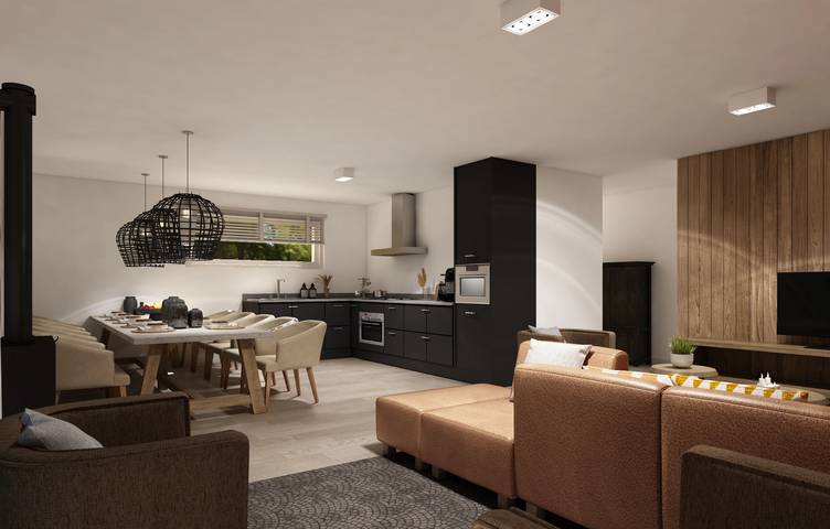 Bungalow für 10 Personen, mit Balkon/Terrasse und Terrasse - 1