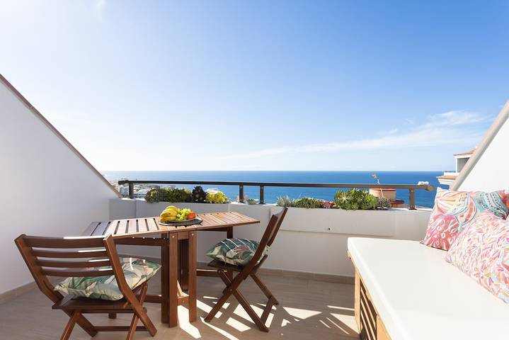 Apartamento para 4 personas, con Terraza en Bajamar 