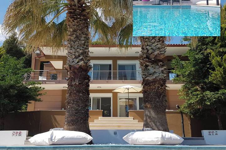 Ferienhaus für 16 Personen, mit Garten, mit Haustier in Chalkidiki