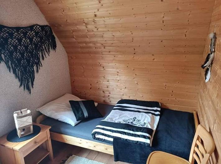 Dom dla 8 osób, z balkon w Myczkowce