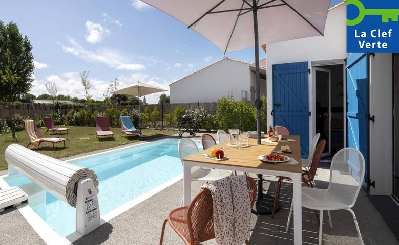 Location de vacances pour 6 personnes, avec vue ainsi que piscine et jardin, animaux acceptés dans Plage naturiste (Olonne-sur-Mer) - 2