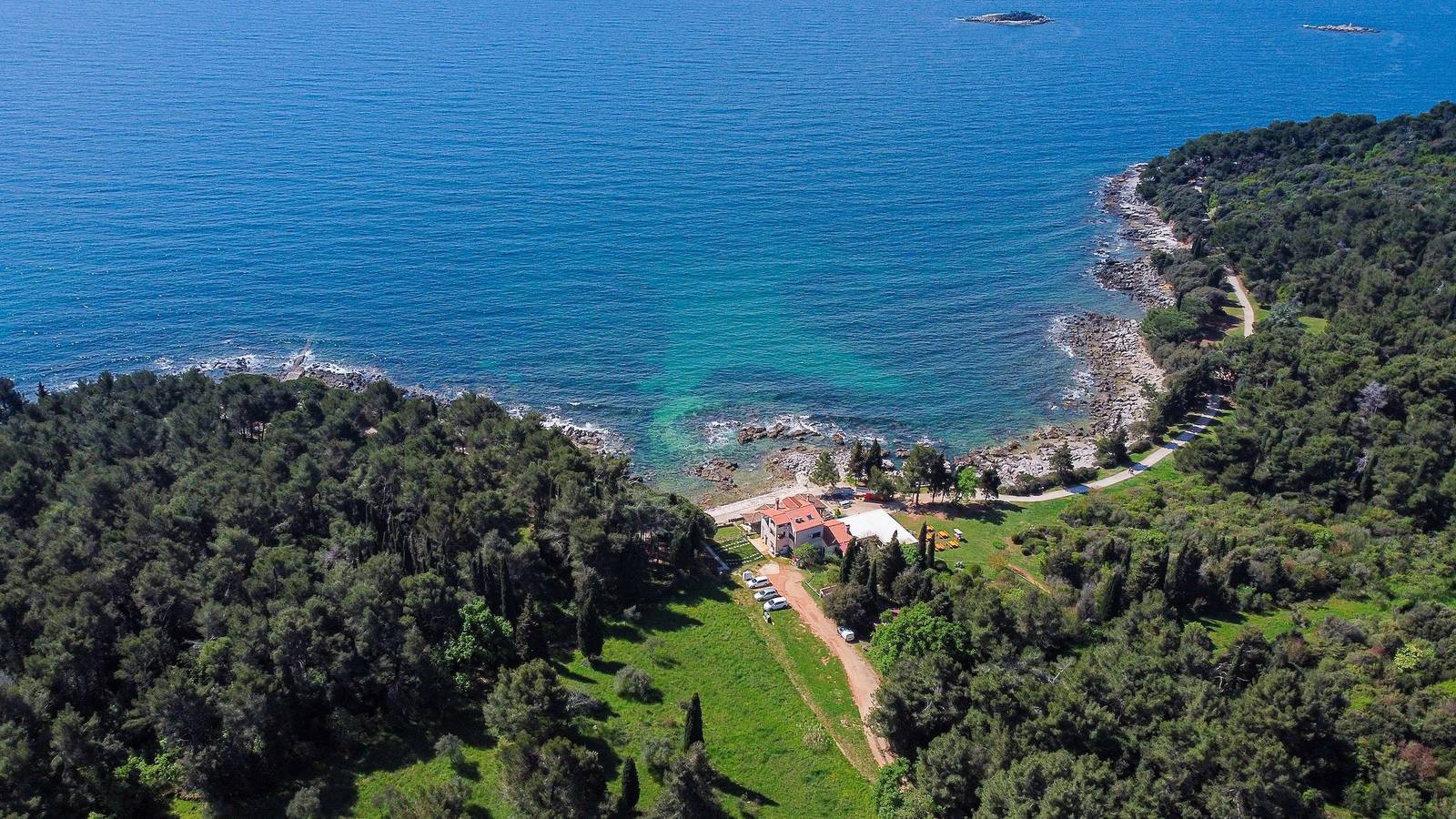 Monolocale intero, Monolocale per 3 persone con vista oceano in Rovigno, Rovigno e dintorni