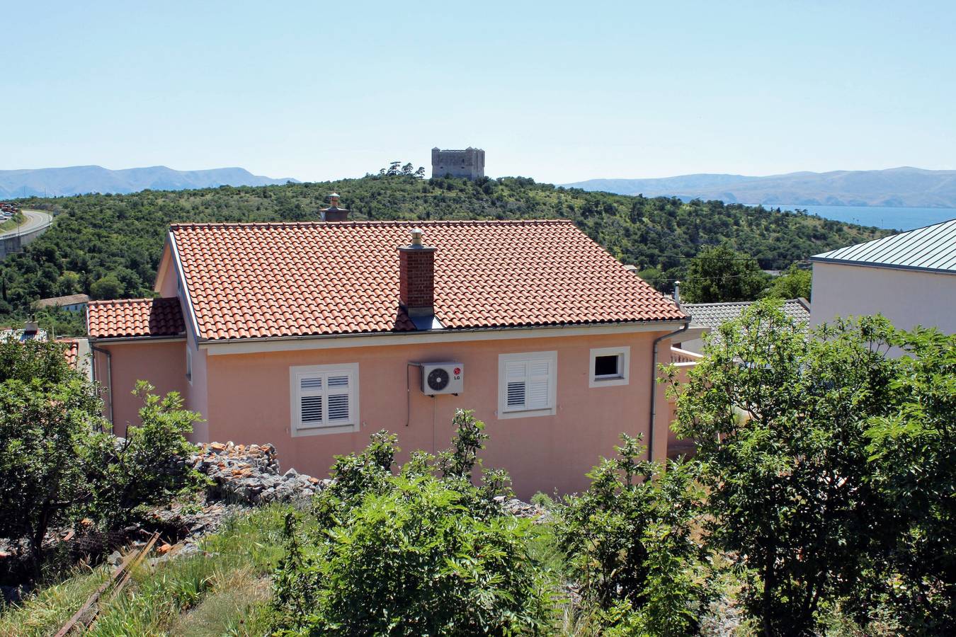 Pokój z balkonem i widokiem na morze Senj -a in Senj, Kvarner