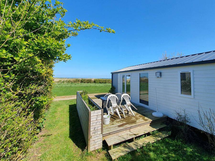 Camping La Ferme du Bord de Mer - Mobilheim 4 personen - Malediven Panorama in Gatteville-le-Phare, Cherbourg und Umgebung