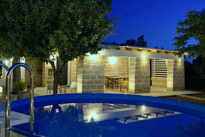 Maison de vacances pour 9 personnes, avec Balcon/Terrasse et Jardin à Parabita