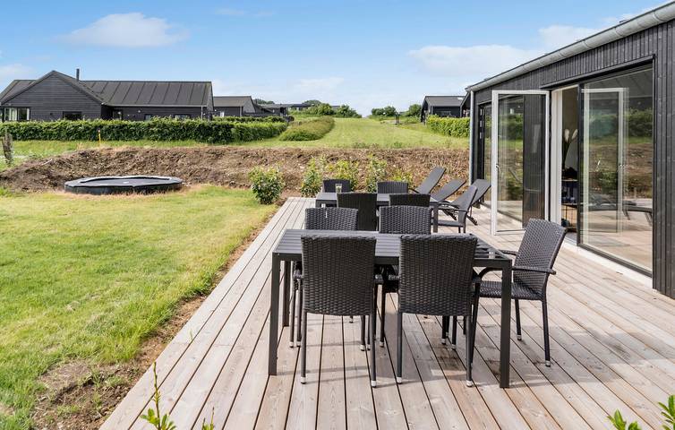 Ferienhaus für 10 Personen, mit Terrasse und Sauna sowie Garten in Kelstrup Strand - 3