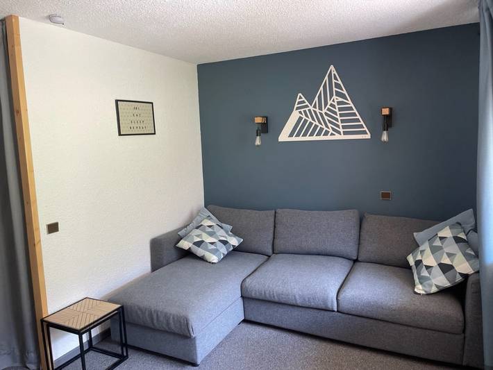 Studio pour 4 personnes, avec balcon