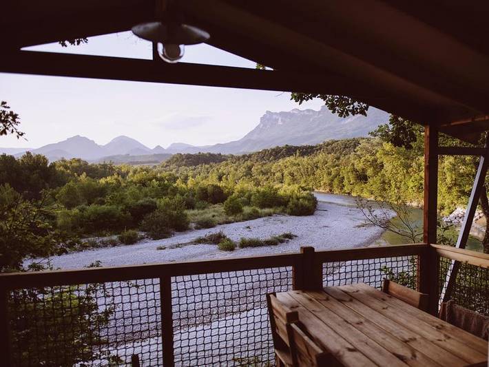 Camping voor 2 personen in Drôme