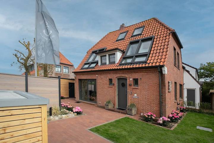 Ferienhaus für 7 Personen, mit Balkon und Whirlpool sowie Sauna