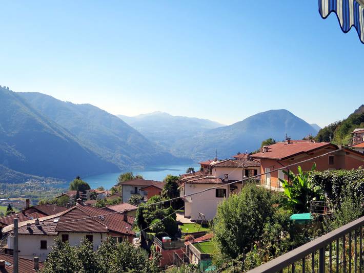 Ferienwohnung für 3 Personen, mit Seeblick und Balkon sowie Garten am Luganersee - 4