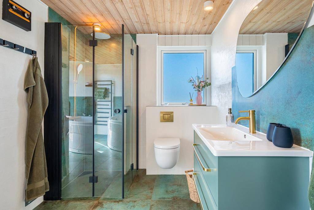 Ferienhaus in Bork Havn für 8 Personen & 2 kleine Hunde – mit Sauna, Whirlpool & eingezäuntem Grundstück, nur 600m vom Fjord in Bork Havn, Ringkøbing Fjord