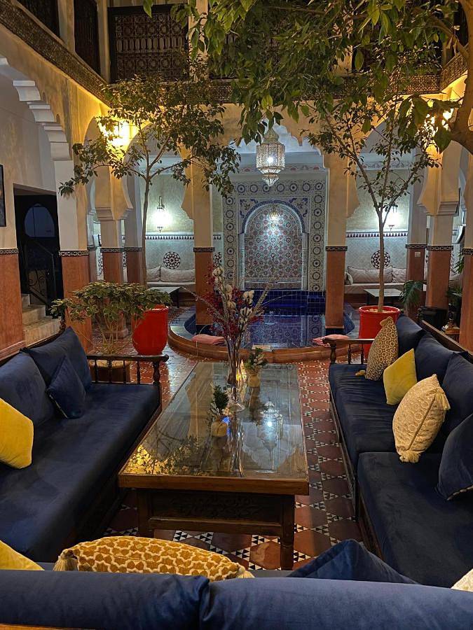 Maison d’hôte pour 4 personnes, avec terrasse ainsi que sauna et piscine, animaux acceptés à Marrakech - 2