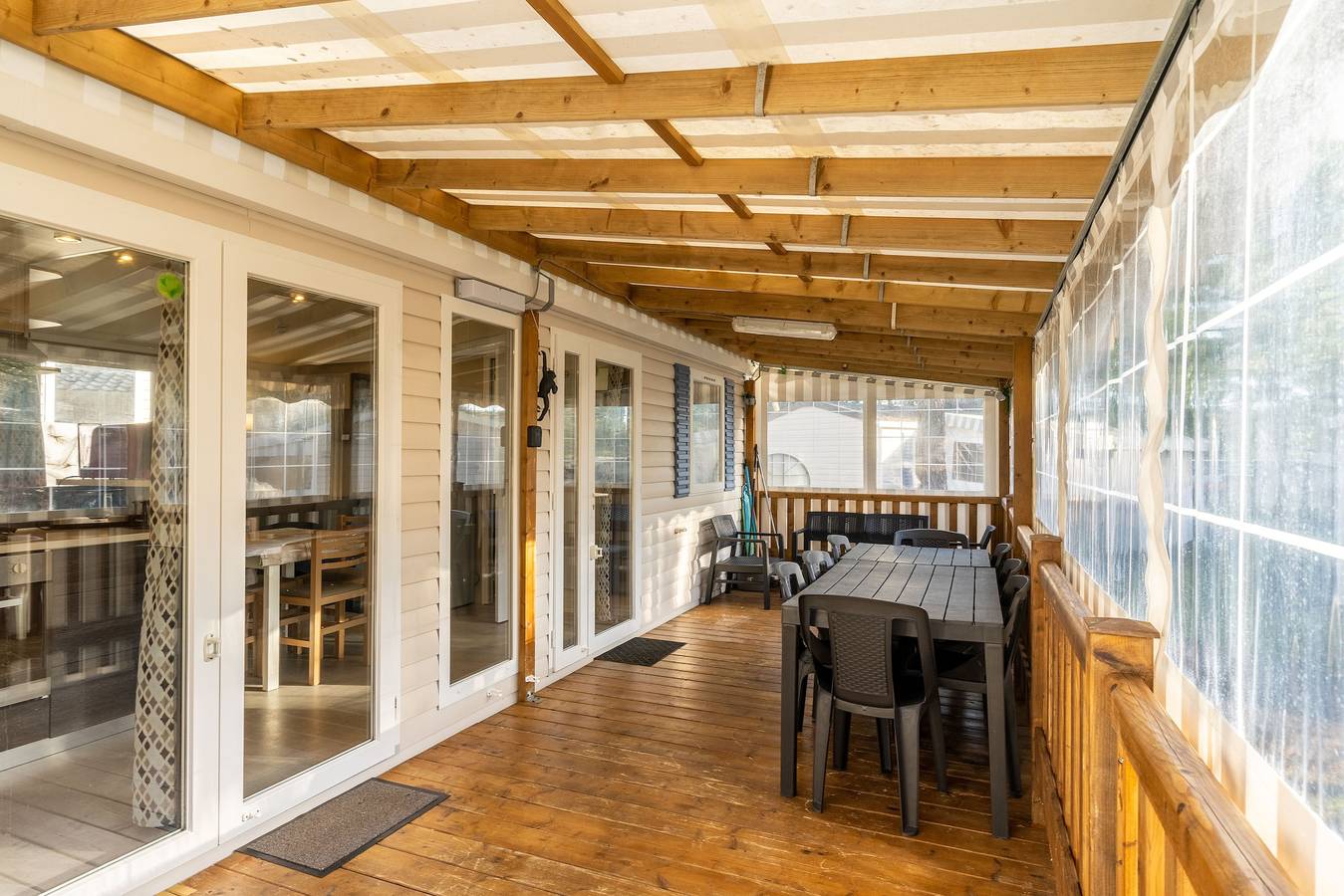 Mobilheim 'Siblu Bonne Anse Mobilhome 510' mit privater Terrasse und Klimaanlage in Les Mathes, Côte de Beauté