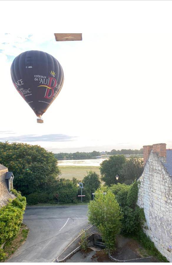 Gîte pour 2 personnes, avec balcon et vue ainsi que piscine et jardin à Le Thoureil - 4