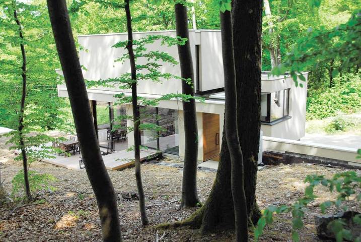 Willa dla 6 osób, z Balkon i Taras oraz Ogród i Widok w Spa