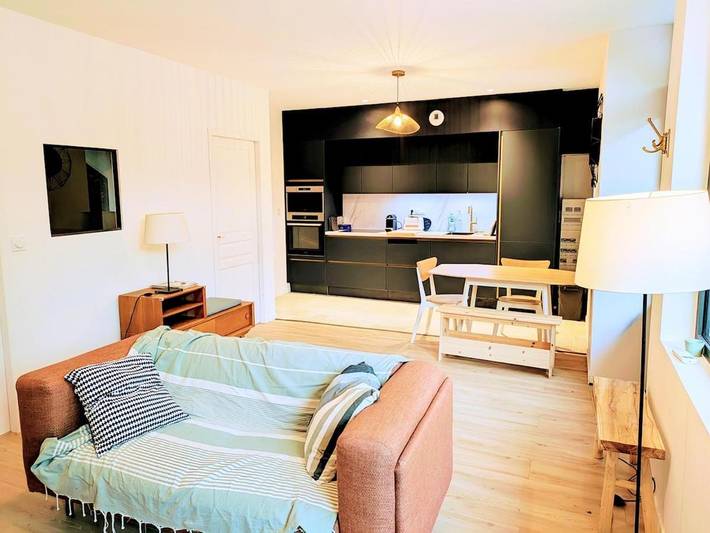 Appartement de vacances pour 4 personnes, avec jardin et terrasse