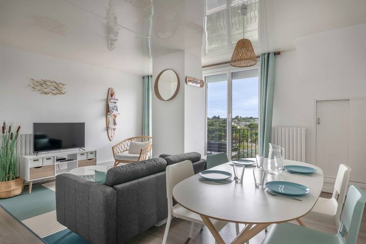 Location de vacances pour 4 personnes, avec Balcon et Terrasse à Le Pouliguen